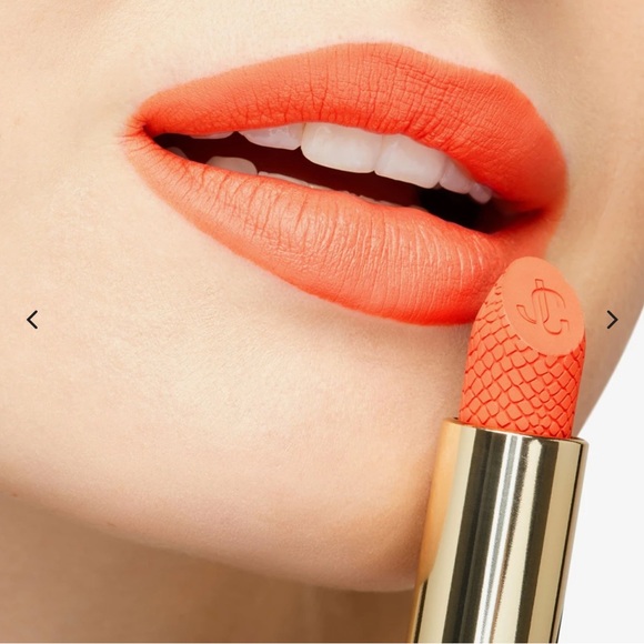 Jimmy Choo Seduction Collection Matte Lipstick Lip Colour Coral Sunset 014 $68 - Picture 4 of 9